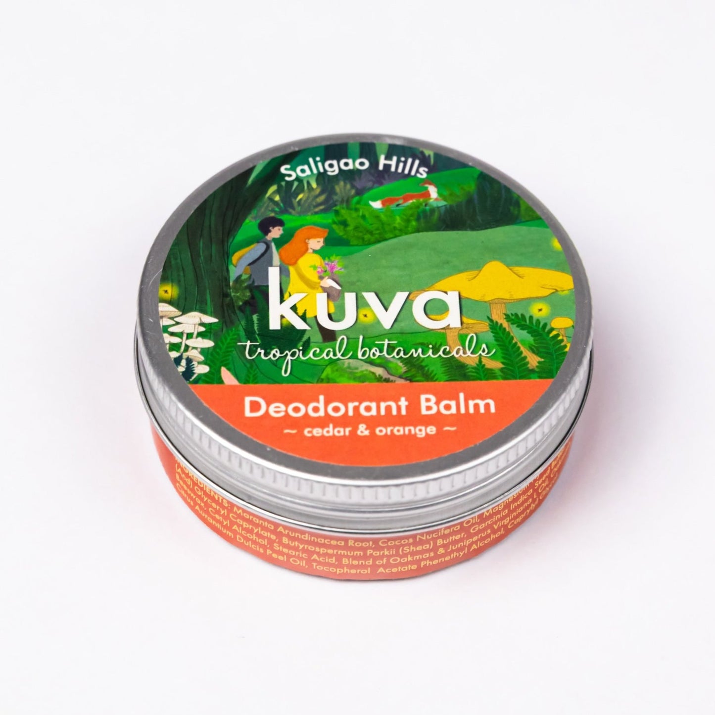 Deodorant Balm - "Saligao Hills" - Orange & Cedar