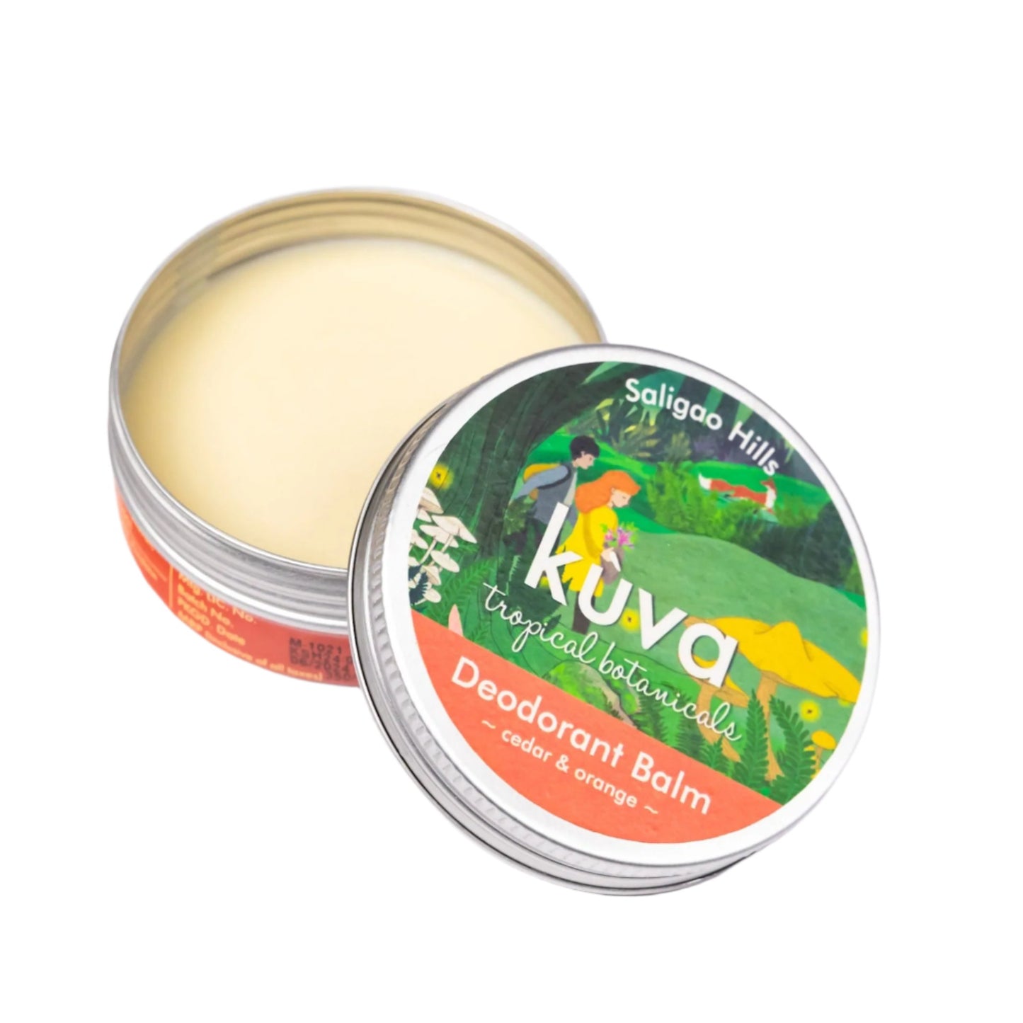 Deodorant Balm - "Saligao Hills" - Orange & Cedar