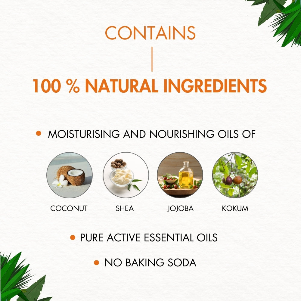 Deodorant Balm - "Saligao Hills" - Orange & Cedar