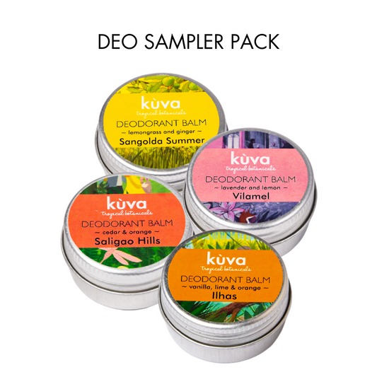 Discover the Natural Freshness of Kuva Botanicals' Deodorant Sampler Pack